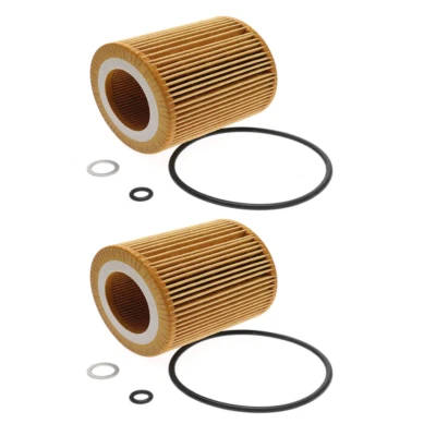 2x HU816x Oil Filters For BMW E60 E61 E84 E85 E90 E91 E92 E93 128i 135i 525i X5 — 第 1/4 张图片