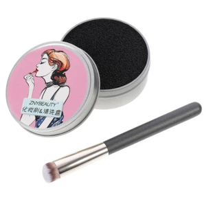 Set Pulizia Pennello Trucco Correttore Professionale Utensile Cosmetico Viaggio - Foto 1 di 12