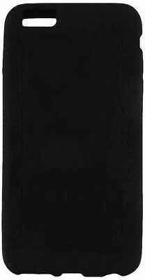 Funda de piel lisa Asmyna para iPhone 6 Plus negra Foto 1 de 2