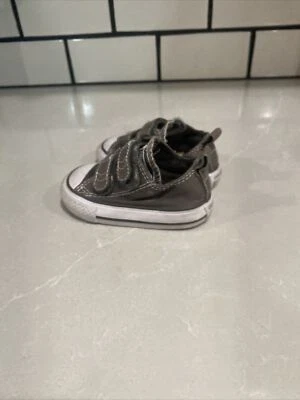 Zapatillas Converse All-Star Infantil Talla 3 Gris Foto 1 de 4
