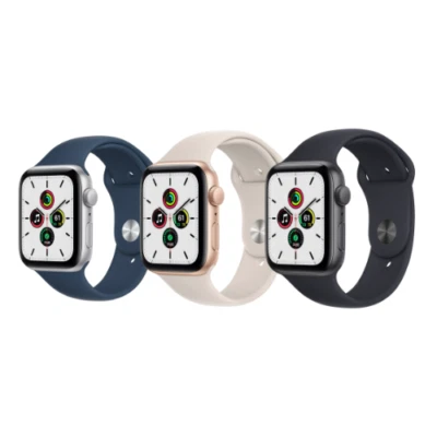Apple Watch SE (GPS solo 40-44 mm) carcasa de aluminio - usado excelente - todos los colores Foto 1 de 4