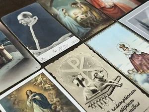 Lot of 8 Vintage Holy Cards Holy Family Joseph Jesus Mary - Picture 1 of 5