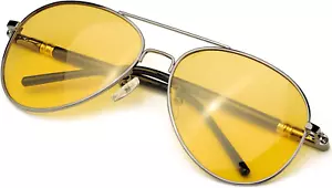 Night Vision Glasses for Women Men anti Glare Night Driving Glasses Polarized Ye - Picture 1 of 12
