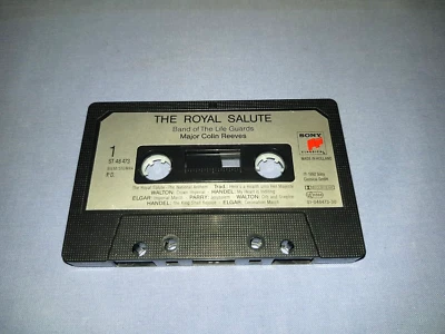 THE BAND OF THE LIFE GUARDS THE ROYAL SALUTE CASSETTE TAPE ALBUM (NO INLAY #146) - Image 1 of 2