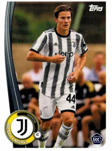 TOPPS JUVENTUS FAN SET STAGIONE 2022-2023 CARD JU-8 NICOLO' FAGIOLI (ROOKIE) - Picture 1 of 2
