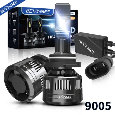 9005 HB3 LED Headlight Globes 120W Canbus High Beam For Toyota Kluger 2003-2019 - Image 1 of 4