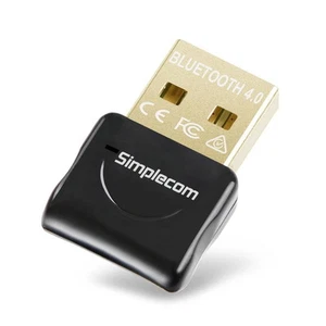 Simplecom USB Bluetooth 4.0 Widcomm Adapter Wireless Dongle with A2DP EDR - Picture 1 of 6