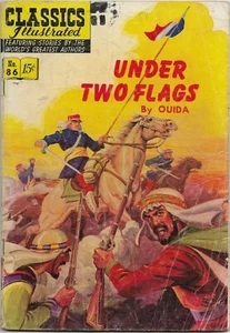 Classics Illustrated #86 - Under Two Flags - VG - Ed 1, HRN 87 - Picture 1 of 2