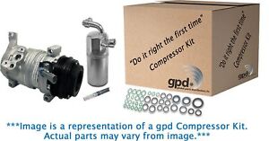 Global Parts Distributors 9644400 A/C Compressor For 11-12 BMW X3