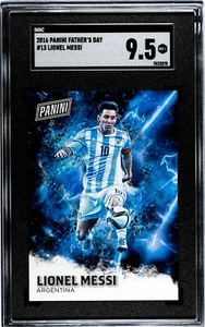 2016 Panini Father's day #13 Lionel Messi SGC 9.5 - Picture 1 of 2