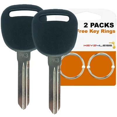 2 件替换遥控 Fob 汽车钥匙适用于 2000 2001 2002 2003 2004 2005 年别克 LeSabre — 第 1/3 张图片