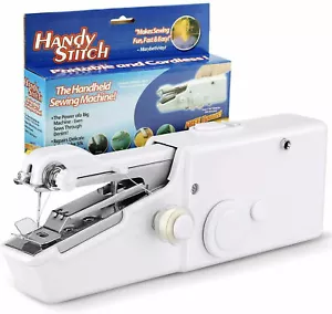 Portable Smart Electric Tailor Stitch Hand-held Sewing Machine Home Travel - Picture 1 of 12