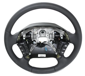OEM Steering Wheel For Kia Sedona 56110-4D735-VA Black Leather - Picture 1 of 4