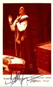 GABRIEL BACQUIER Oper Bariton signed Photo as Leporello - Bild 1 von 1