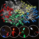 200 pcs 3mm 5mm LED Light White Yellow Blue Red Green Assortment Kit Compatible