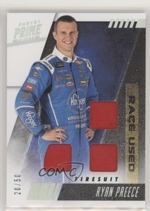 2019 Panini Prime Race-Used Trios Firesuits /50 Ryan Preece #RUT-RP