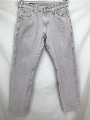 Levis 502 Regular Tapered Fit Mens 29x28 Gray Corduroy Pants (tag29x30) - Image 1 of 4