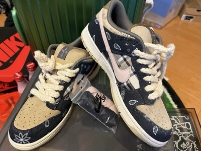 Size 9.5 - Nike Travis Scott x SB Dunk PRM QS Low Cactus Jack - Image 1 of 4