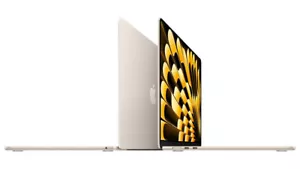 Apple MacBook Air 15.3" (256GB SSD, M2, 8GB) Starlight 2023 MQKU3LL/A - Picture 1 of 5