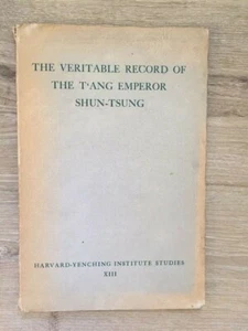 The Veritable Record of the T'ang Emperor Shun-Tsung [1955] - Picture 1 of 3