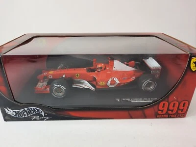 Hot Wheels Ferrari F2003-GA #1 M. Schumacher WC 2003 Canada 999 pts 1/18 C5938 - Immagine 1 di 3