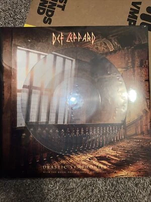Def Leppard - Drastic Symphonies Picture Disc 2 Vinyl LP + Signed Print 3000 - Image 1 of 2