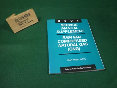 Dodge Ram Van B150 B250 2001 manual de servicio de fábrica suplemento/diagnóstico a GNC Foto 1 de 3