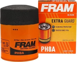 FRAM Extra Guard PH8A, 10K Mile Change Interval Spin-On Oil Filter - Picture 1 of 1