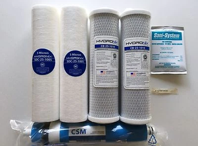 HYDRO-LOGIC STEALTH SMALL BOY 100 COMPLETE FILTER PACK - 80 GPD MEMBRANE - Image 1 of 4