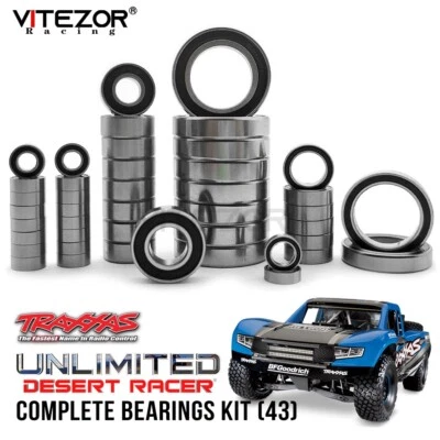 For Traxxas 1/7 Unlimited Desert Racer UDR RC Complete Ball Bearings Kit (43Pcs) - Image 1 of 4
