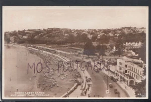 Devon Postcard - Torre Abbey Sands & Abbey Park, Torquay RS17624 - Picture 1 of 2