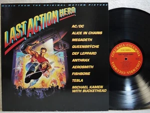 Last Action Hero AC/DC Alice In Chain Anthrax Megadeth 1993 Korea LP NM- ~ NM - Foto 1 di 5