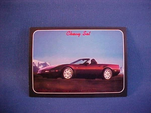 1993 Chevy CORVETTE 40th Anniversary convertible collector card--brand new 93 - Picture 1 of 1