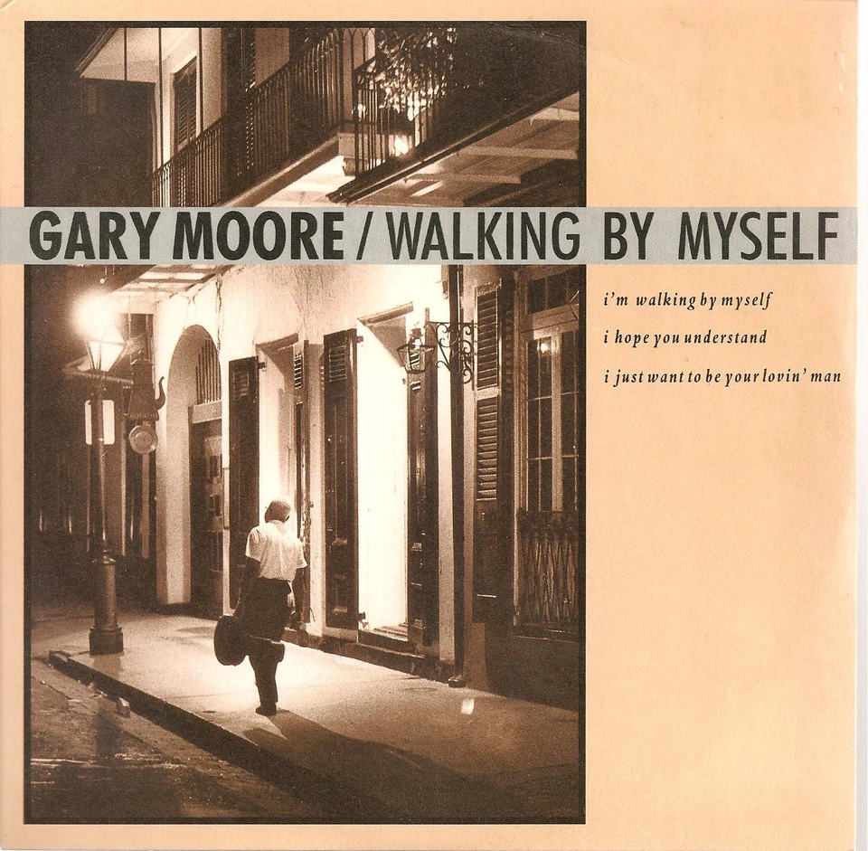 Gary Moore Walking By Myself UK 45 W/PS - Image 1 of 1