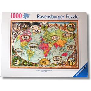 Ravensburger Puzzle Mit Fahrrad um die Welt - Bild 1 von 6