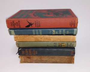 6 Antique books published 1910 to 1946 Textbooks or Home Decor of various colors - Picture 1 of 23