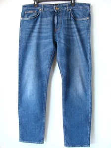 ~ Hugo Boss Jeans Maine3 Calce Regular Cómodo Elastizado Candiani Denim 36 x 32 ~ - Imagen 1 de 11