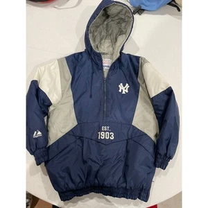 Youth New York Yankees MLB Jackets Blue White Size S - Picture 1 of 15