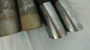 OEM MERCEDES AMG BRABUS EXHAUST TIP PIPE END MUFFLER GENUINE PAIR - Picture 1 of 6