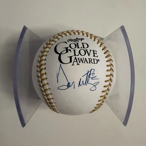 Don Mattingly Signed Gold Glove Baseball Autographed Yankees JSA COA - Picture 1 of 2