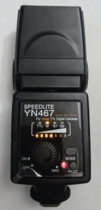 Nikon Yongnuo Digital YN467 zoom 24-85mm speedlite for digital cameras. Working. - Picture 1 of 10