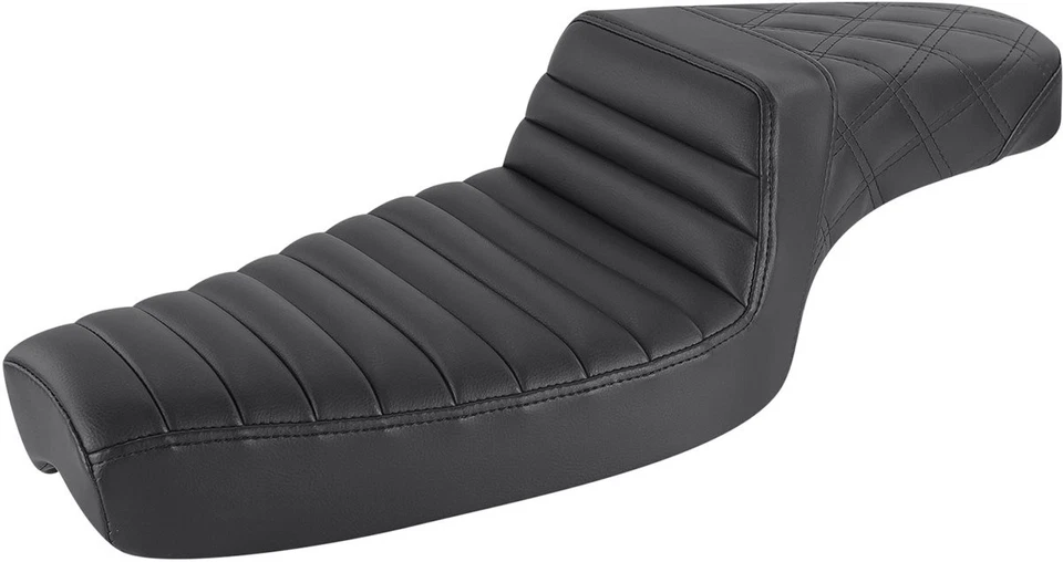 Saddlemen Step-Up Tuck-n-Roll/Lattice Stitch Black Seat (879-03-176) Foto 1 de 1