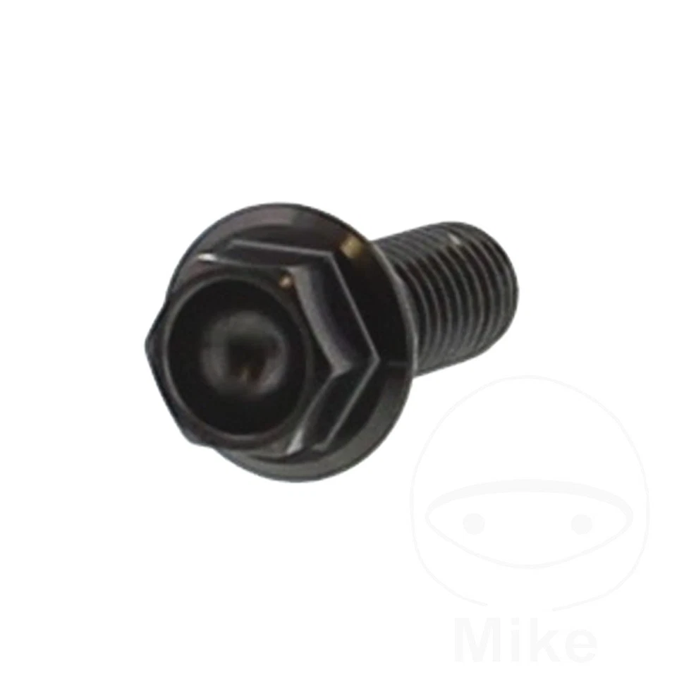 JMP Hex Bolt Lsshx820Bk M8 1.25mm Black Fits Aprilia ETV 1000 2001-2009 - Image 1 of 1