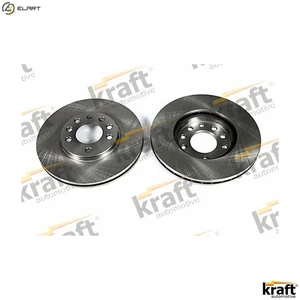 2x BRAKE DISC 6041660 FOR OPEL ZAFIRA/FAMILY/MPV/Box/Body/MPV CORSA/Hatchback - Picture 1 of 9