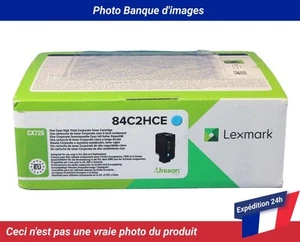 84C2HCE Lexmark CX725 Series Cartouche de toner Cyan - Afbeelding 1 van 4