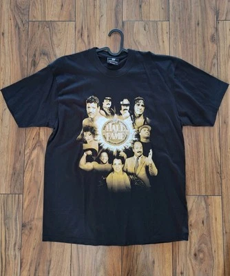 2006 WWE Hall Of Fame T-Shirt Size XL  - Bret Hitman Hart Eddie Guerrero WWF - Image 1 of 4