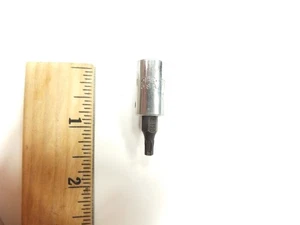 MAC TOOLS 1/4" DRIVE T20 STANDARD BIT TORX SOCKET WRENCH DRIVER - MADE USA MT20 - Picture 1 of 6