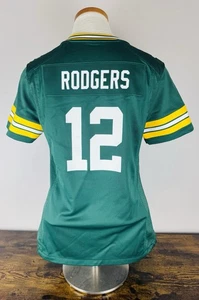 Aaron Rogers NFL Green Bay Packer #12 Nike On Field Women's Small Jersey - Picture 1 of 5
