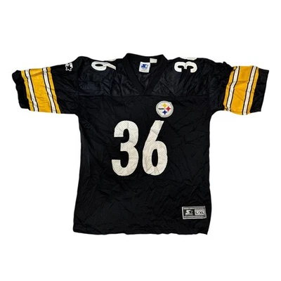 Pittsburgh Steelers Jerome Bettis Football NFL Starter Jersey Youth Sz L/XL - Image 1 of 4