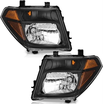 WEELMOTO For 2005-2008 Nissan Frontier Pair Headlights 05-07 Pathfinder Headlamp Foto 1 de 4